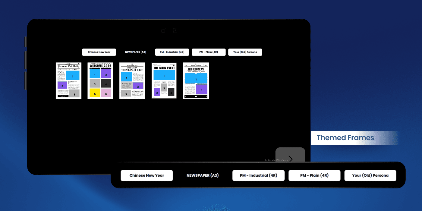 Ilustrasi fitur Pilihan Category